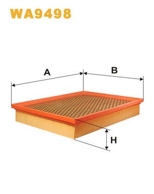 WIX FILTERS oro filtras WA9498